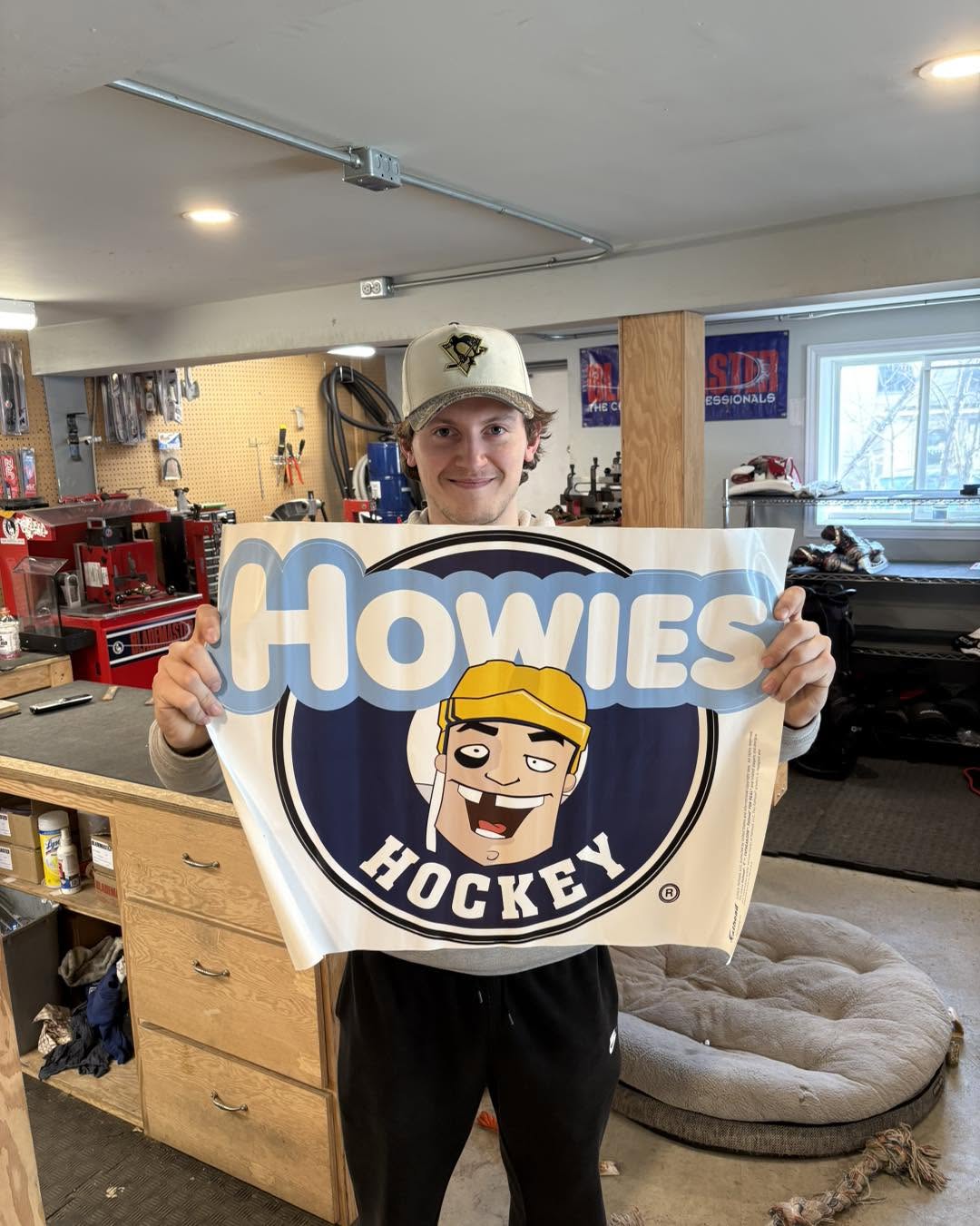 Howie’s Hockey display at Skate Tech